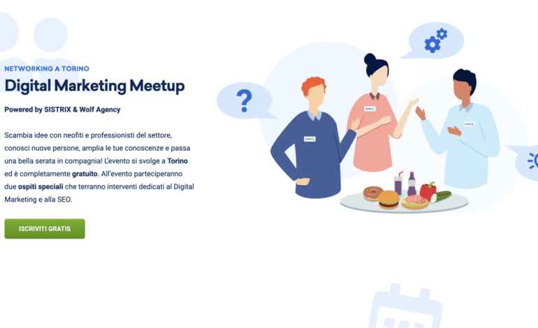 Digital Marketing Meetup Torino: il primo incontro gratuito dedicato al networking